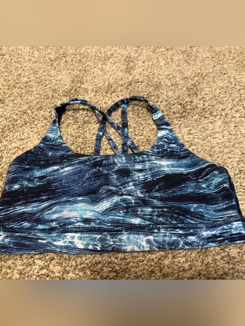 Lululemon Strappy Sports Bra (multiple colors available)